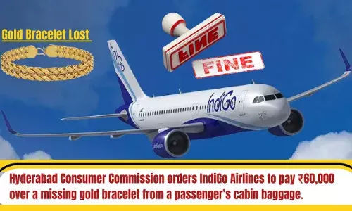 Gold Bracelet Missing on Flight: Hyderabad Consumer Panel Orders IndiGo to Pay ₹60,000