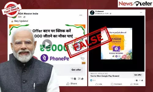 Fact Check: Modi govt announces Rs 5,000 reward? No, the Facebook ads are a scam