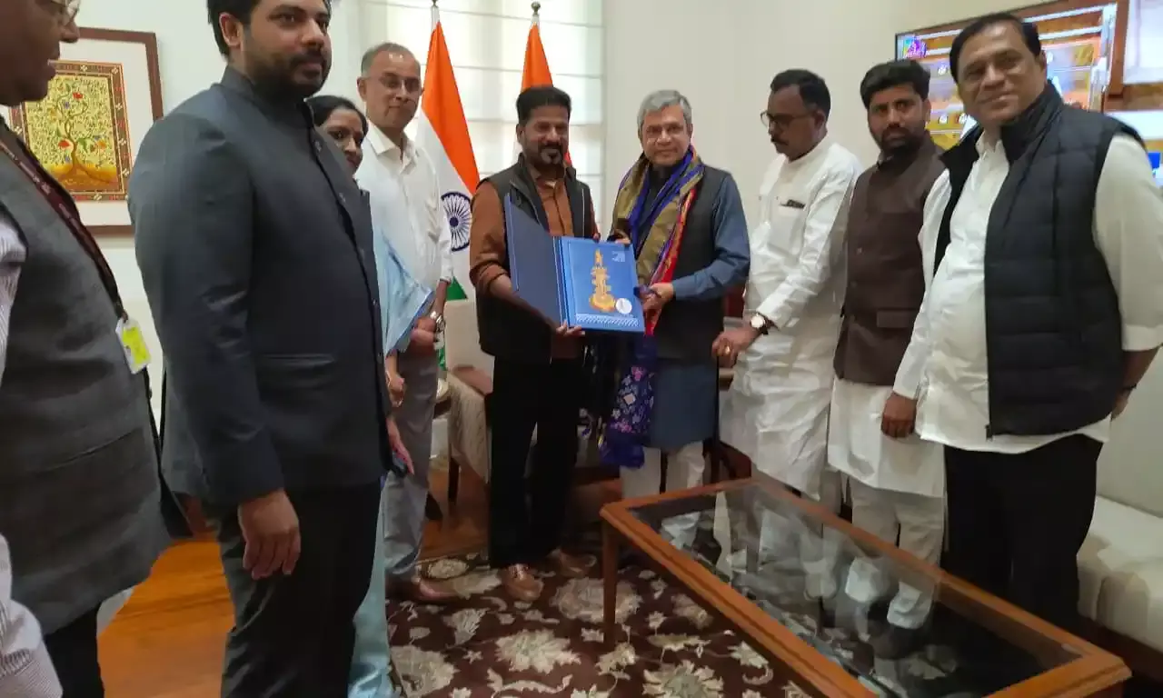 CM Revanth urges Centre to fast-track 3 rail corridors from Hyderabad, offers 500-acre land near airport