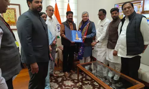 CM Revanth urges Centre to fast-track 3 rail corridors from Hyderabad, offers 500-acre land near airport