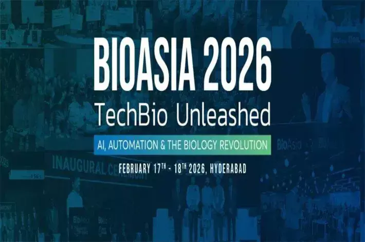 BioAsia 2026: Hyderabad to host 2-day Global AI & Life Sciences summit at HITEX from Feb 17 BioAsia 2026: Hyderabad to host 2-day Global AI & Life Sciences summit at HITEX from Feb 17