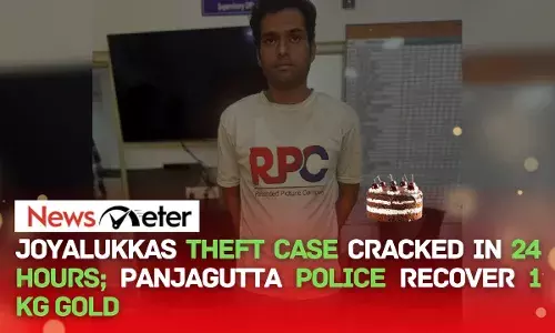 Joyalukkas Theft Case Cracked in 24 Hours; Panjagutta Police Recover 1 Kg Gold