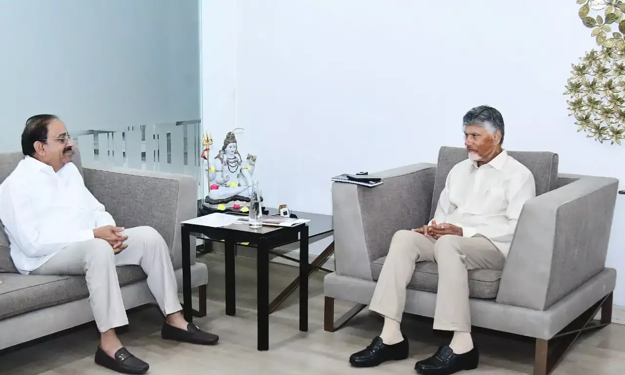 Return 5 gram panchayats merged with Andhra: Telangana Minister Tummala to CM Naidu