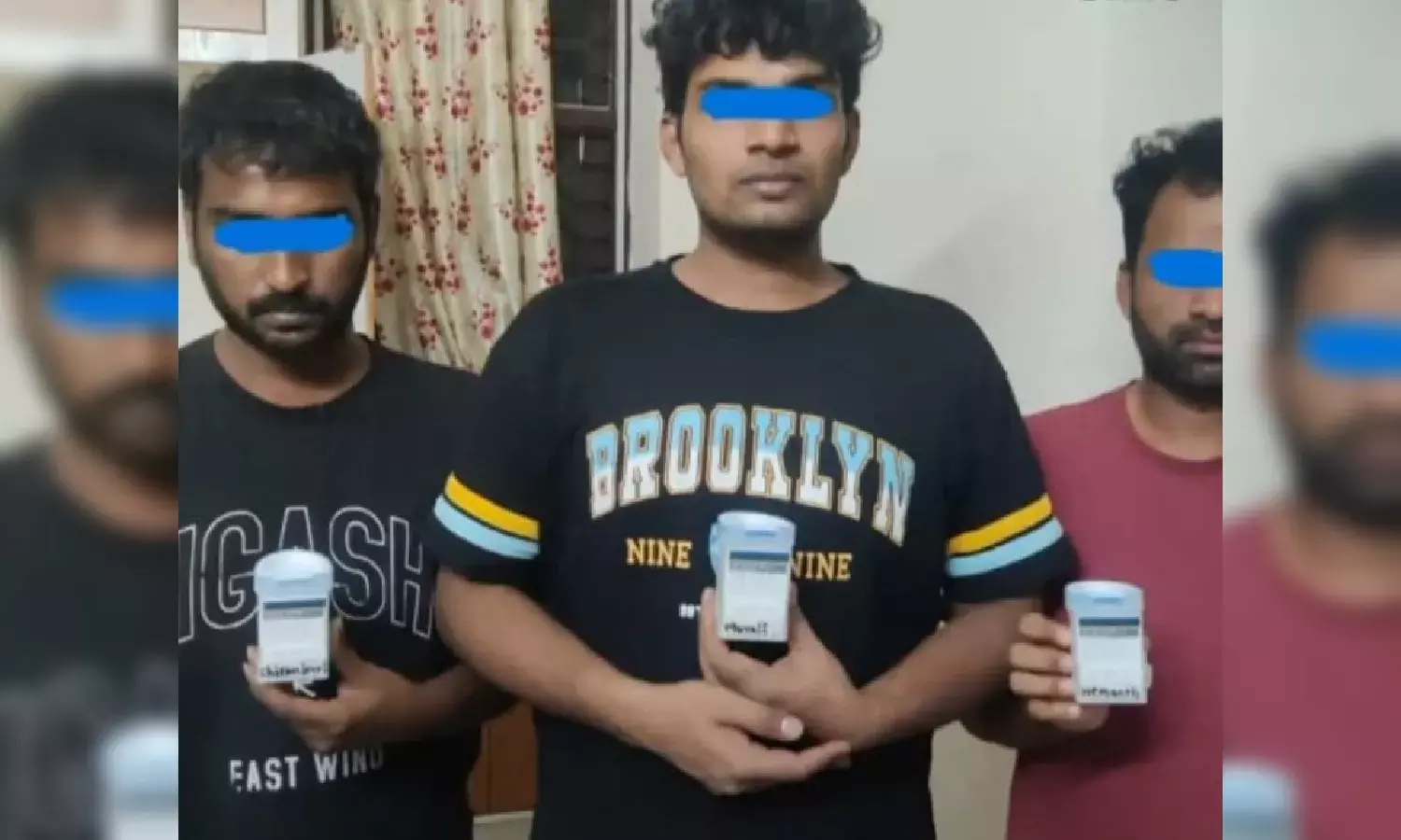 What is `dead drop method used by drug cartels to supply cocaine in Hyderabad?