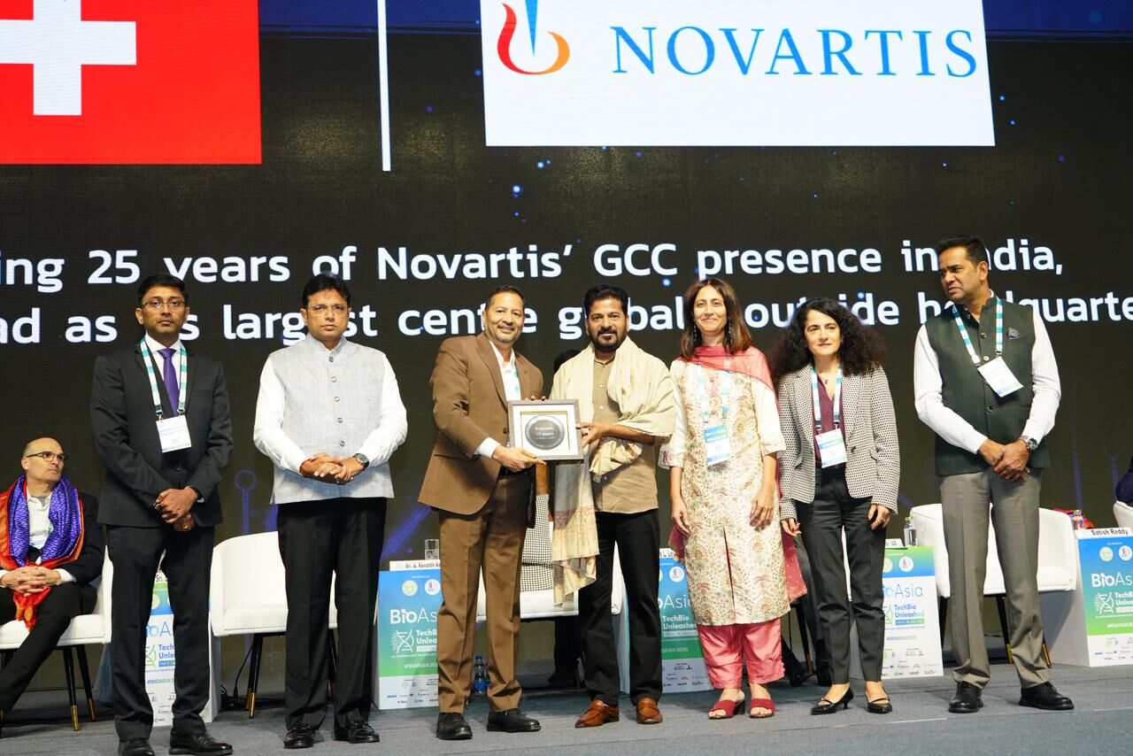Hyderabad emerging as Global Life Sciences capital: CM Revanth at BioAsia 2026 Summit
