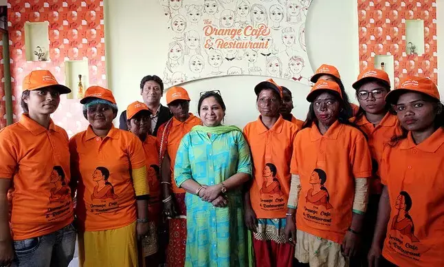 What is `body mapping method employed  for study on Indias acid attack survivors