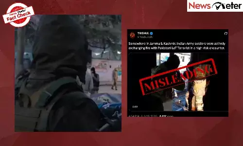 Fact Check: 3 Indian jawans killed in war-like situation in Baramulla? No, video is old Fact Check: 3 Indian jawans killed in war-like situation in Baramulla? No, video is old