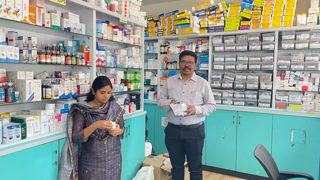 Telangana DCA raids medical shops for illegal sale of habit-forming drugs; 166 shops issued notices Telangana DCA raids medical shops for illegal sale of habit-forming drugs; 166 shops issued notices
