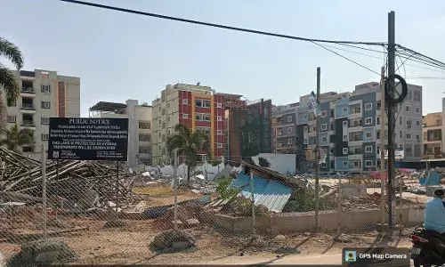 Apartment built on school land in Kondapur? HYDRAA reclaims 7 acres worth Rs 1,400 crore