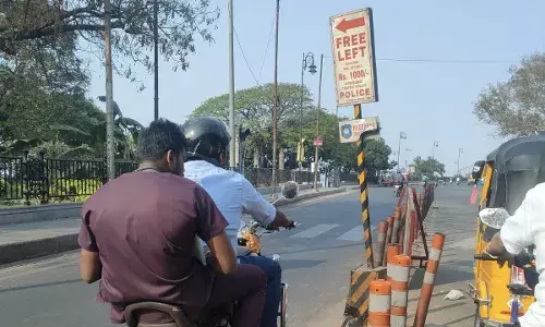 Blocking free-left? Hyderabad traffic police book 9,142 drivers in 12 days