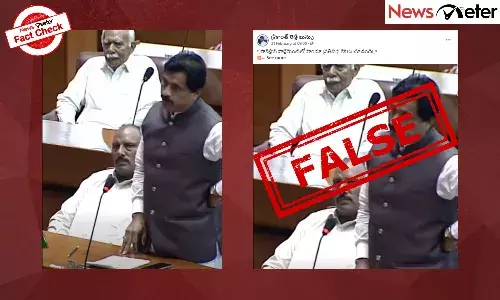 Fact Check: పాకిస్తాన్ పార్లమెంట్‌లో హిందూ సదస్యుడు దయ చూపమని వేడుకుంటున్నాడా? లేదు, నిజం ఇక్కడ తెలుసుకోండి