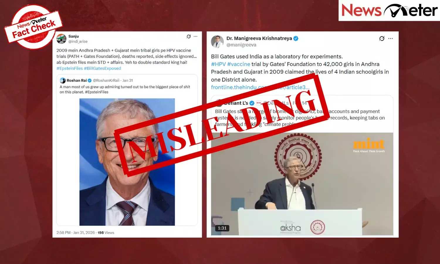 Fact Check: Claims that HPV vaccine killed girls in India misrepresent 2011 government findings