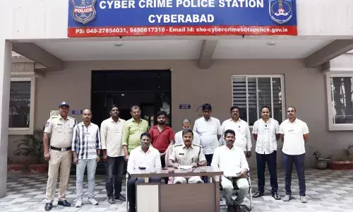 Cyberabad police arrest 4, including two bank officials, for illegally routing Rs 6.67 lakh in cyber fraud
