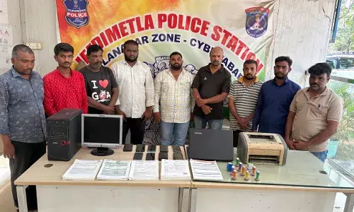 Fake vehicle insurance racket busted in Hyderabad; 9 held, bogus policies seized