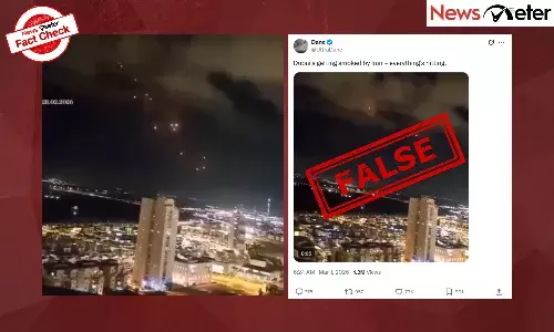 Fact Check: Iranian airstrike on Dubai? No, old footage goes viral