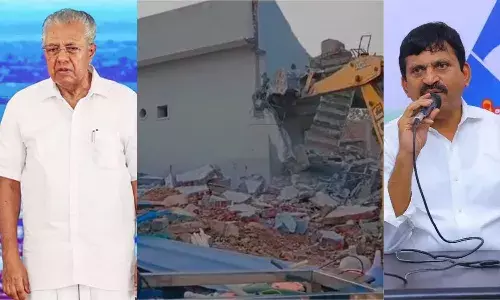 Khammam demolitions: Telangana hits out at Kerala CM for bulldozer raj diatribe