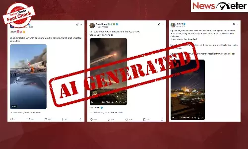 Fact Check: Iranian airstrikes on Israel, Dubai airport burning? No, AI videos go viral