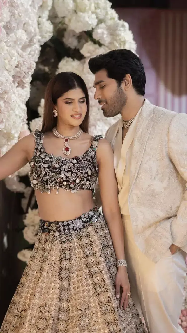 Inside Allu Sirish–Nayanika Reddy’s Grand Reception with Tollywood’s Biggest Stars