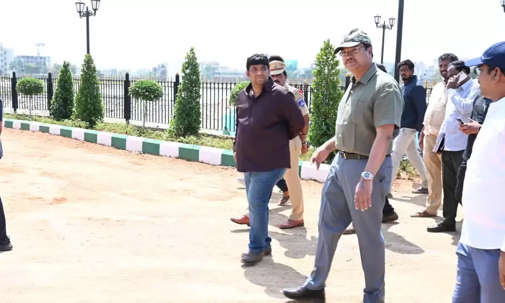 Hyderabad: Revived Kukatpally Nalla Cheruvu ready for inauguration by CM Revanth