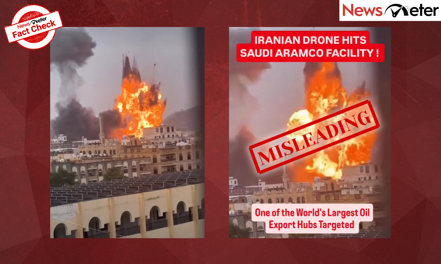 Fact Check: Saudi’s Ras Tanura oil refinery attacked by Iran? No, video is old, unrelated