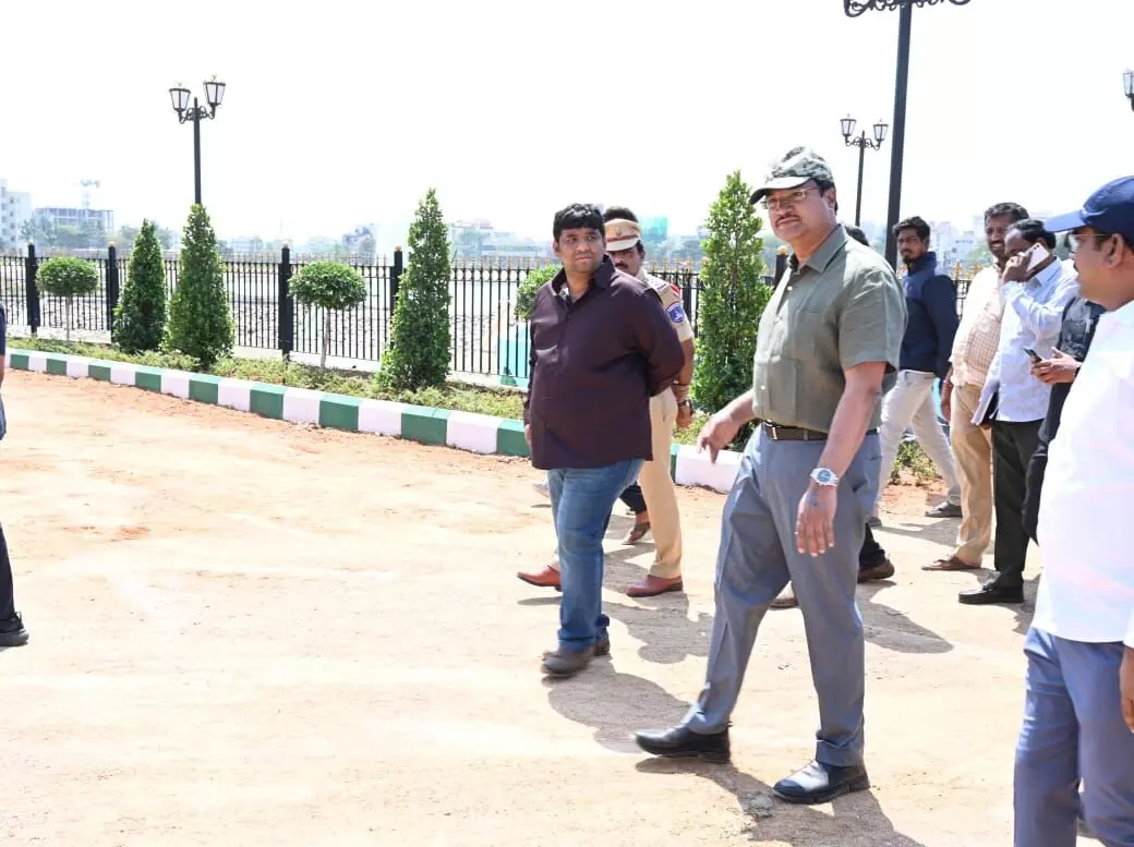 Hyderabad: Revived Kukatpally Nalla Cheruvu ready for inauguration by CM Revanth Hyderabad: Revived Kukatpally Nalla Cheruvu ready for inauguration by CM Revanth