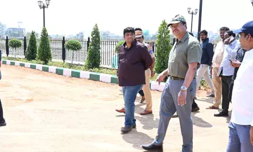 Hyderabad: Revived Kukatpally Nalla Cheruvu ready for inauguration by CM Revanth Hyderabad: Revived Kukatpally Nalla Cheruvu ready for inauguration by CM Revanth