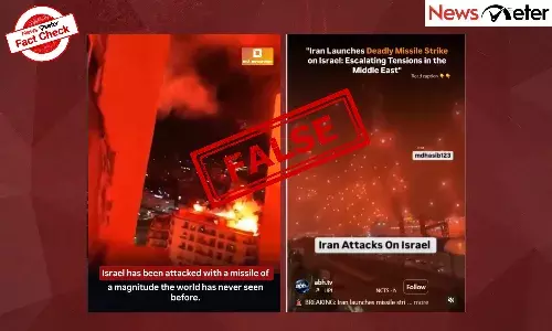 Fact Check: Red sky over Israel after Iranian airstrikes? No, viral videos are old
