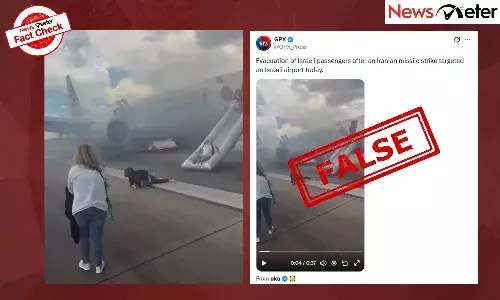 Fact Check: Emergency evacuation at Israeli airport? No, here are the facts