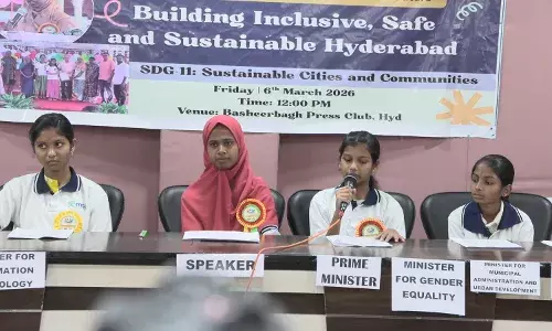 Hyderabad young voices speak up: Children’s Parliament calls for a greener and safer city