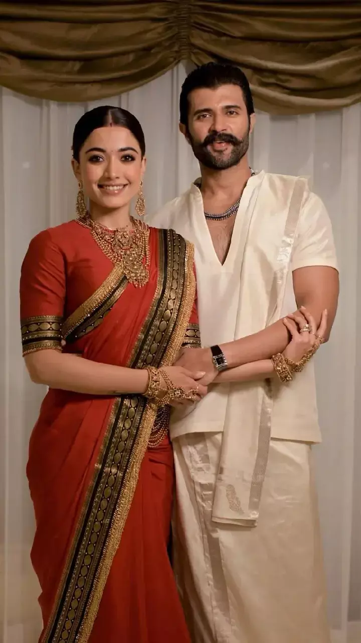 Vijay Deverakonda & Rashmika Mandanna’s Dreamy Reception Moments