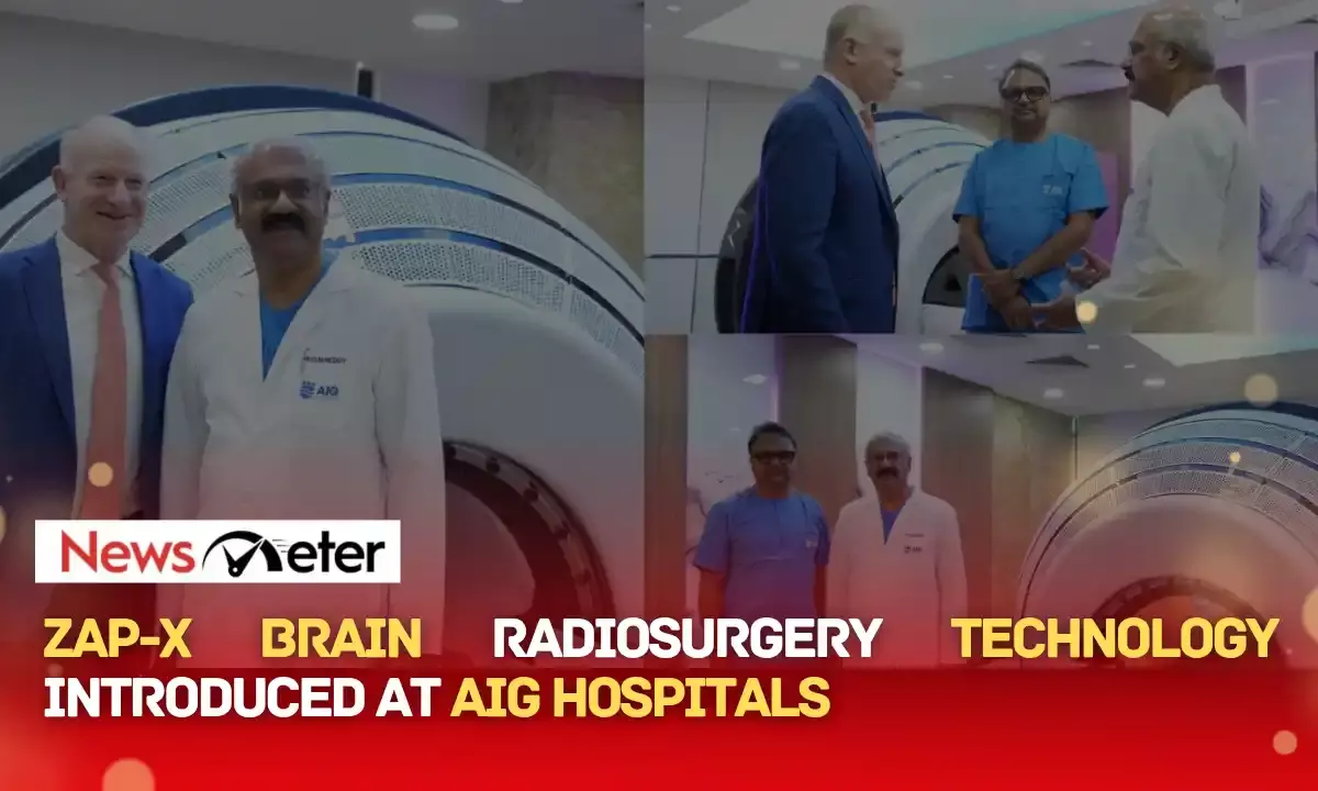 ZAP-X brain radiosurgery technology introduced at AIG Hospitals