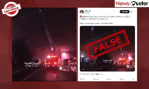 Fact Check: Iranian missile explodes in Tel Aviv? No, viral video is from 2016