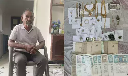 ACB raids suspended sub-registrar Krishna Mohana Rao in Guntur; Houses, 12 acres & ₹28 lakh found