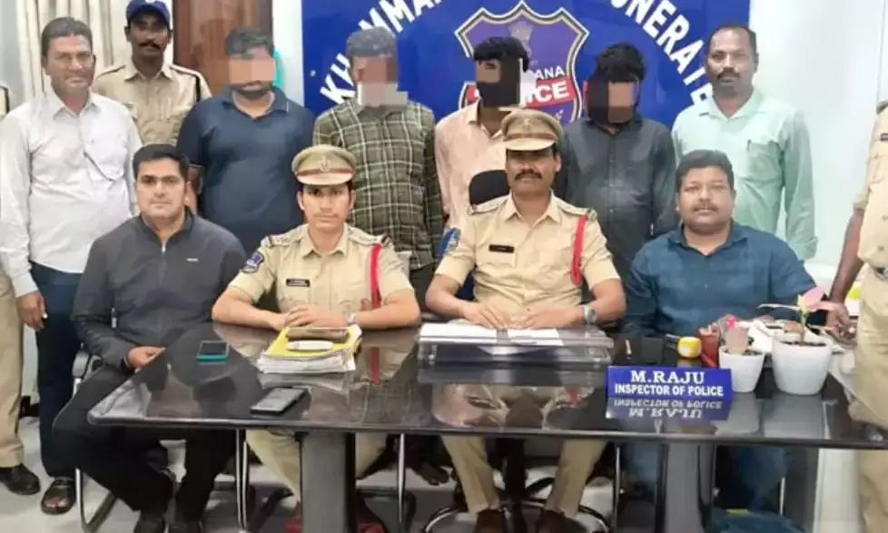 Khammam: Wife kills husband, disguises it as hit and run for insurance payout; 4 held