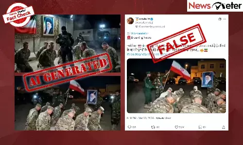 Fact Check: Iran captures US soldiers? No, video is AI-generated