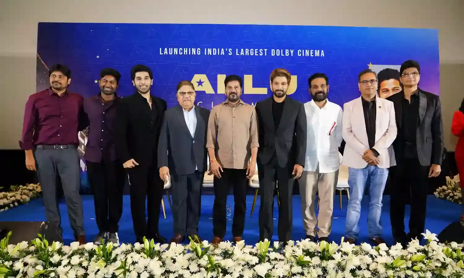 `Movie buff’ CM Revanth walks down memory lane, inaugurates Allu Cinemas in Kokpaet