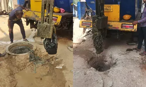 Why do sewers overflow in Hyderabad? Blankets, bedsheets found inside Madhapur manholes