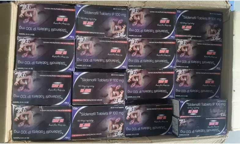 Hyderabad: DCA busts illegal ‘Dr Josh’ Sildenafil tablets smuggled from UP, 7,300 pills seized