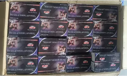 Hyderabad: DCA busts illegal ‘Dr Josh’ Sildenafil tablets smuggled from UP, 7,300 pills seized