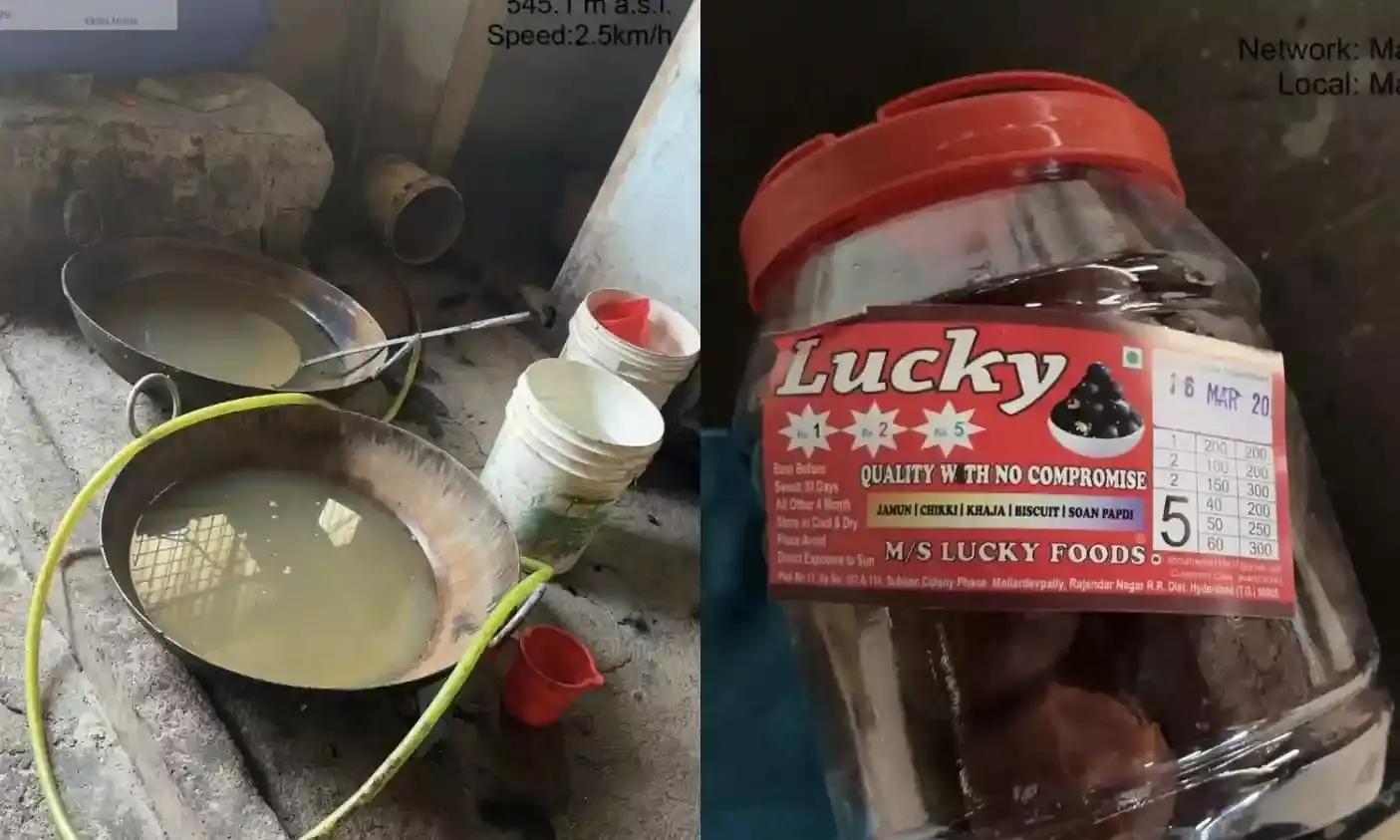 Adulterated sweets racket busted in Mailardevpally; two held, Rs 1.1 lakh worth stock seized