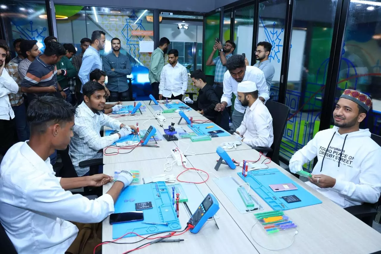 Google partners with Telangana govt to train youth in mobile repair skills Google partners with Telangana govt to train youth in mobile repair skills