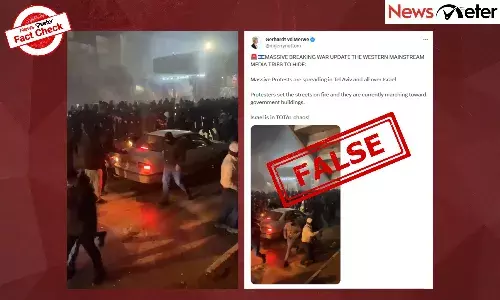 Fact Check: Anti-war protests in Tel Aviv? No, old video from Iran goes viral