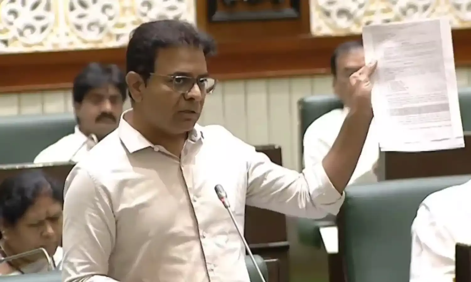 Musi project row: KTR alleges ₹1.5L Cr scam; BRS MLAs stage walkout from Assembly