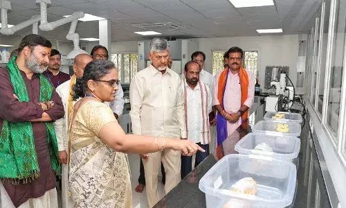 Tirumala gets India’s first advanced food testing lab; Chandrababu Naidu inaugurates ₹25 Cr facility