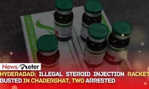 Hyderabad: Illegal steroid injection racket busted in Chaderghat, two arrested