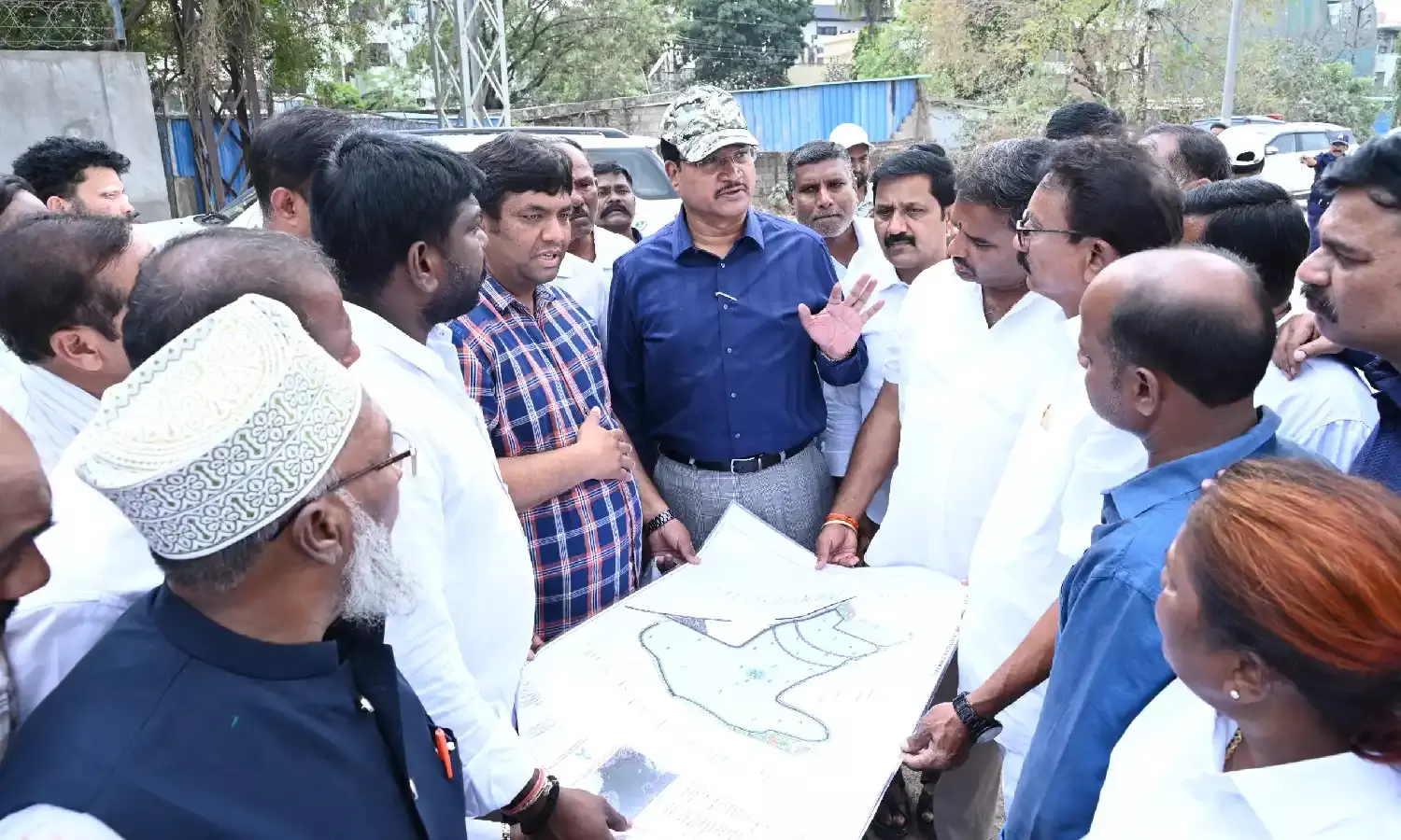 81 acres of Nacharam Lake choked by hyacinth; HYDRAA orders immediate clean-up, restoration