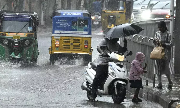 Why is it raining in Hyderabad? IMD issues Yellow alert for thunderstorms across Telangana