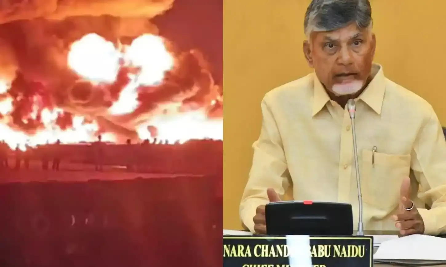 CM Naidu orders probe into rising fire incidents in Andhra’s capital region