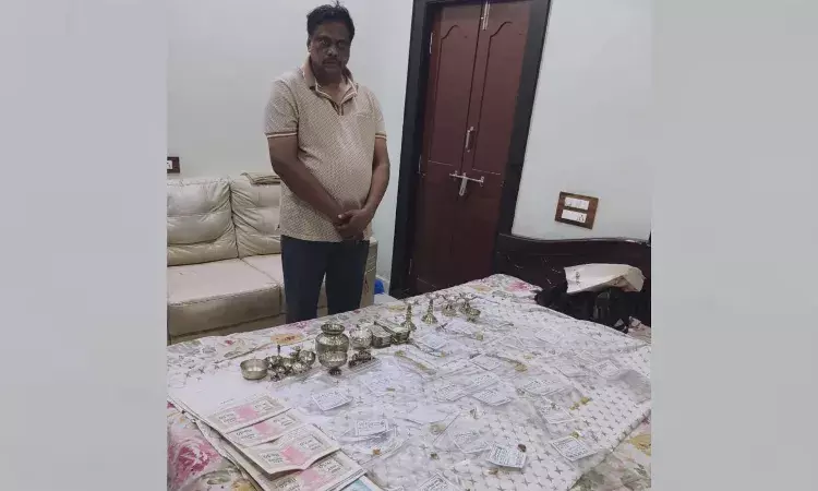 ACB raids Machilipatnam AMVI Lokanadha Prasad at multiple locations, unearths huge wealth