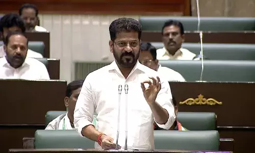 BRS protests rock Telangana Assembly over Raghava Constructions, CM Revanth hits back KCR